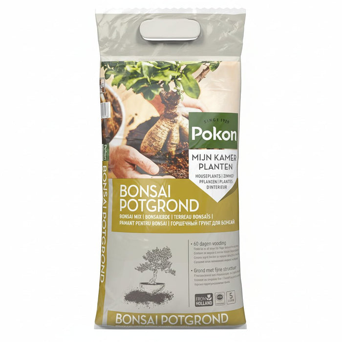 Pokon – Bonsai Potgrond – 5 Liter – Voor Optimale Groei en Drainage - Bivakshop