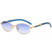 Polygon sunglasses - 2024 houten frames uv400 zonnebril - Voor vrouwen en mannen - Bivakshop