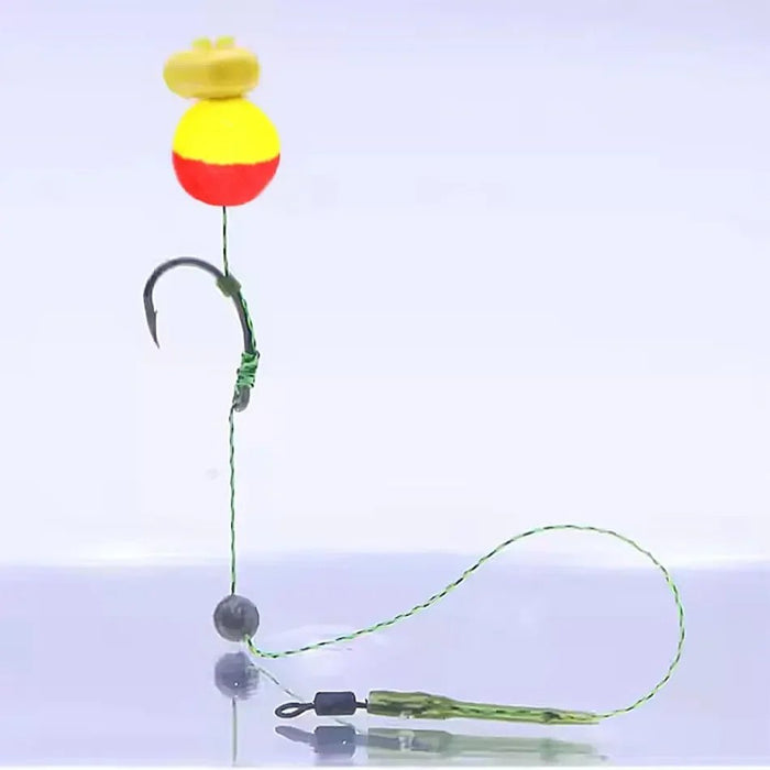 Pop - Up Hookbaits Kit (14 Stuks) – Multi - Size Foam voor Rig Presentation - Bivakshop