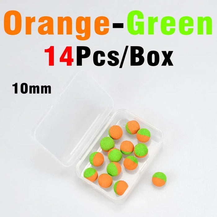 Pop - Up Hookbaits Kit (14 Stuks) – Multi - Size Foam voor Rig Presentation - Bivakshop