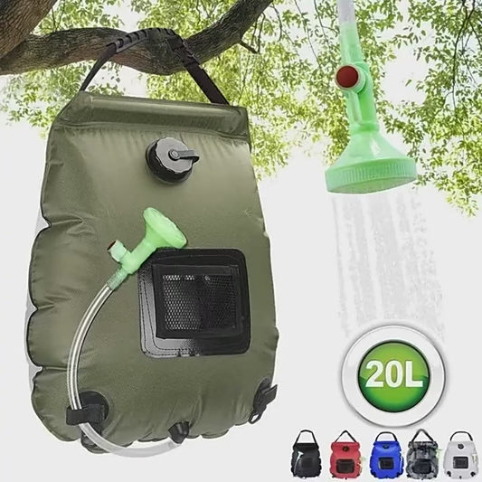 Waterzak 20 liter - Douchezak - Solar camping douche met temperatuurindicator