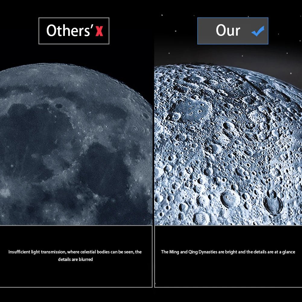 Professionele astronomische telescoop voor kinderen & studenten - Hoogvermogen - Bivakshop