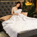 Pure natuurlijke moerbeizijde dekbed - Luxe comfort voor alle seizoenen - Bivakshop