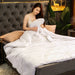 Pure natuurlijke moerbeizijde dekbed - Luxe comfort voor alle seizoenen - Bivakshop