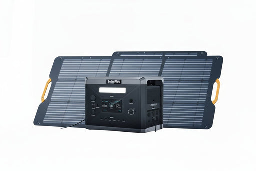 Q2501 / Q2402M Draagbare Power Station Q2501/Q2402M – 2400W AC – 2160Wh LiFePO4 Accu – Noodstroom & Solar Generator - Bivakshop