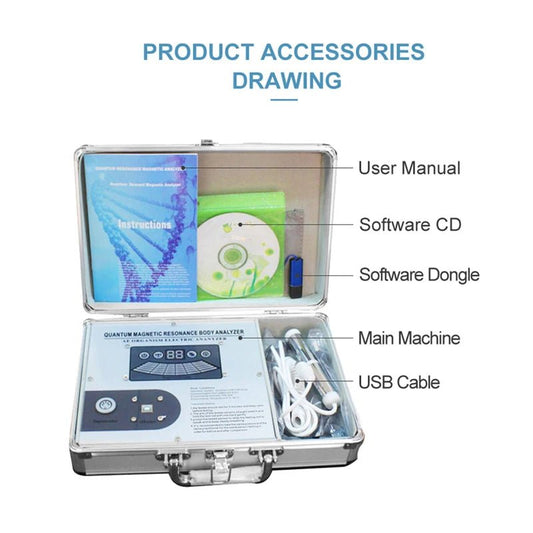 Quantum therapie - analyzer - Magnetische bioresonantie scanner - 53 rapporten voor subgezondheid en lichaamsscreening - Bivakshop