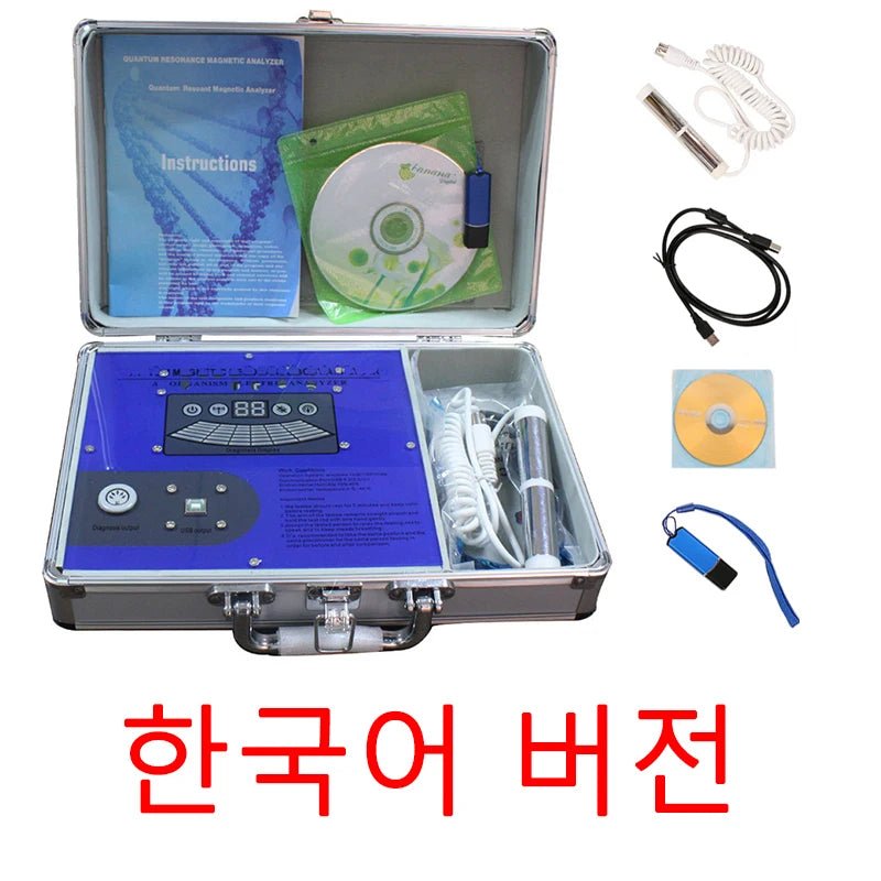 Quantum therapie - analyzer - Magnetische bioresonantie scanner - 53 rapporten voor subgezondheid en lichaamsscreening - Bivakshop