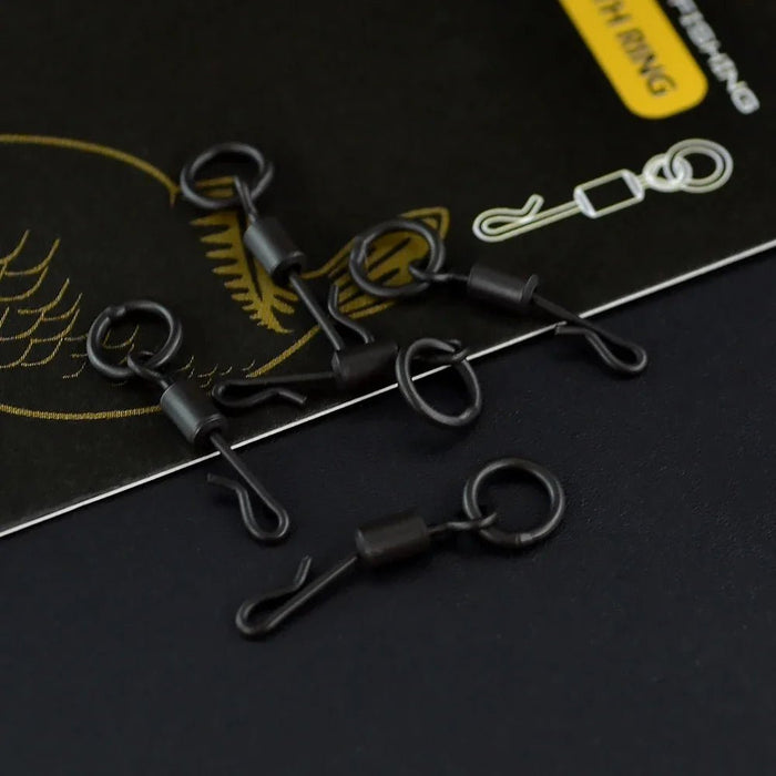 Quick Change Swivels (20x) met Solide Ring – End Tackle - Bivakshop