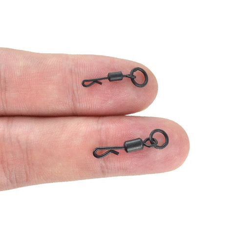Quick Change Swivels (20x) met Solide Ring – End Tackle - Bivakshop