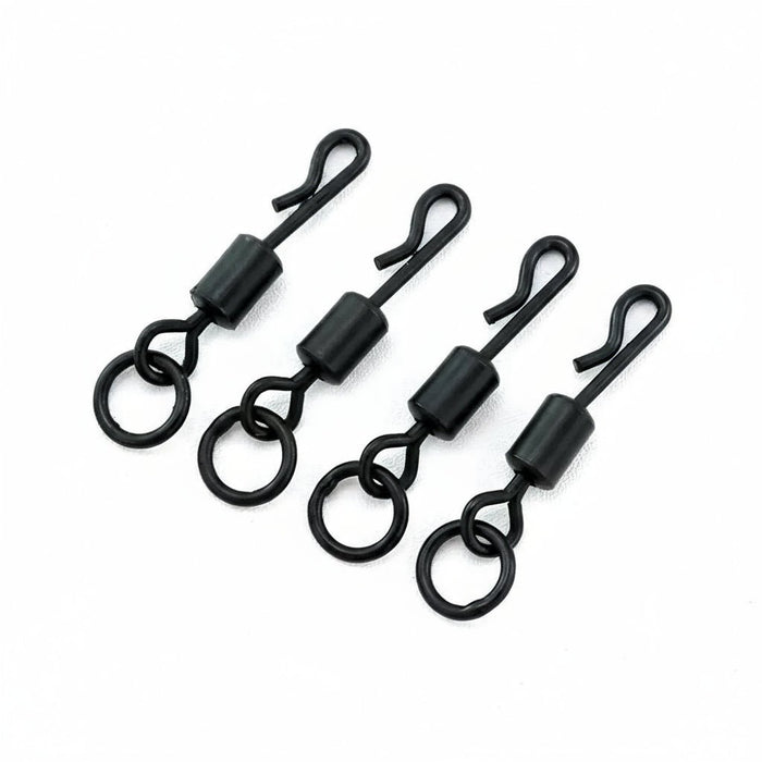 Quick Change Swivels (20x) met Solide Ring – End Tackle - Bivakshop