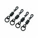 Quick Change Swivels (20x) met Solide Ring – End Tackle - Bivakshop