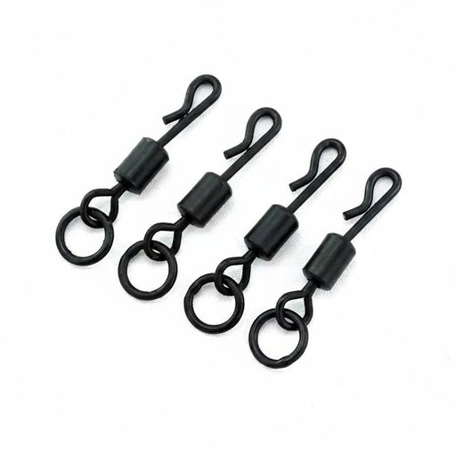 Quick Change Swivels (20x) met Solide Ring – End Tackle - Bivakshop
