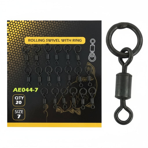 Quick Change Swivels (20x) – Snaps met Solid Ring - Bivakshop