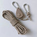 Reflecterend winddicht tenttouw – Verstelbare lanyard met gesp & katrol voor outdoor kamperen - Bivakshop