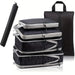 Reisset compressie organizers 6 - delig – lichtgewicht – met schoenentas - Bivakshop