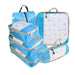Reisset compressie organizers 6 - delig – lichtgewicht – met schoenentas - Bivakshop