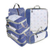 Reisset compressie organizers 6 - delig – lichtgewicht – met schoenentas - Bivakshop