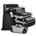 Reisset compressie organizers 6 - delig – lichtgewicht – met schoenentas - Bivakshop