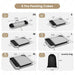 Reisset compressie organizers 6 - delig – lichtgewicht – met schoenentas - Bivakshop