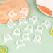 Reserveonderdeel ijsroom modeldeksels - Magic shape caps - Softijsmachine fittingen 29mm binnendiameter - Bivakshop