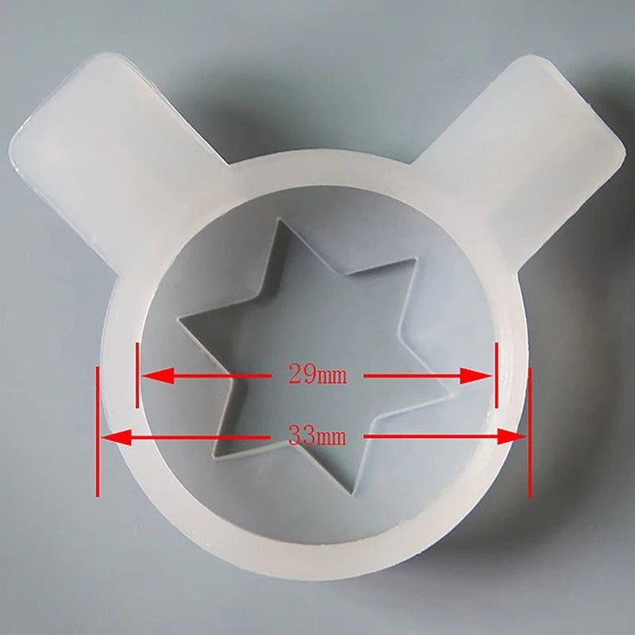 Reserveonderdeel ijsroom modeldeksels - Magic shape caps - Softijsmachine fittingen 29mm binnendiameter - Bivakshop