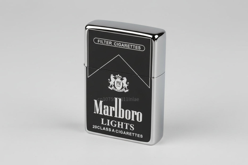 Retro Messing Kerosine Aansteker – Winddicht Slijpwielmechanisme – Klassieke Vintage Gadget - Bivakshop