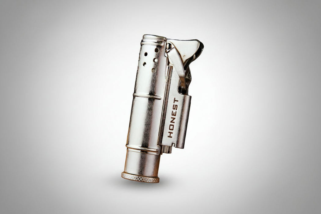 Retro Messing Kerosine Aansteker – Winddicht Slijpwielmechanisme – Klassieke Vintage Gadget - Bivakshop