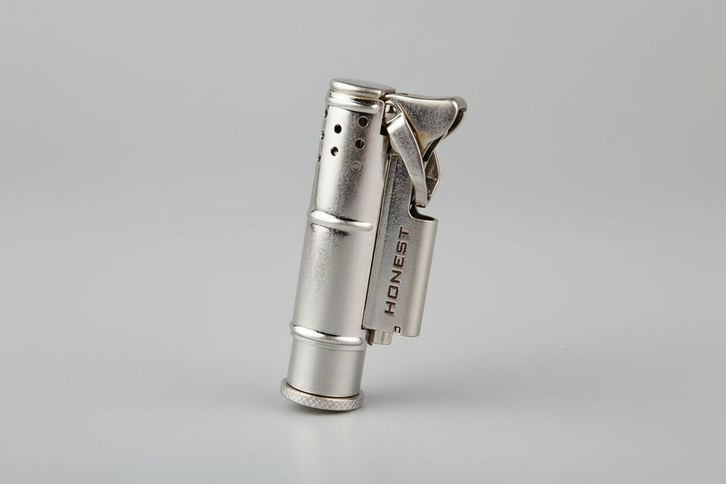 Retro Messing Kerosine Aansteker – Winddicht Slijpwielmechanisme – Klassieke Vintage Gadget - Bivakshop