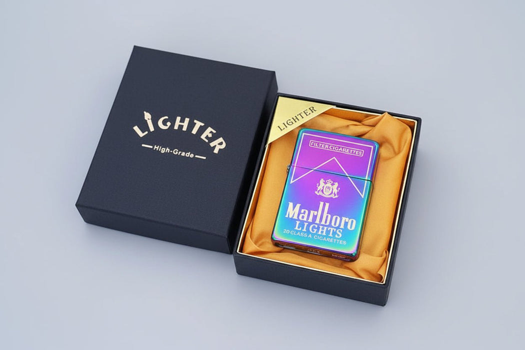 Retro Messing Kerosine Aansteker – Winddicht Slijpwielmechanisme – Klassieke Vintage Gadget - Bivakshop