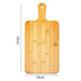 Robuuste Bamboe Snijplank met Handvat – Grote Houten Serveerplank voor Pizza, Groenten & Vlees - Bivakshop