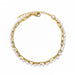 Roestvrijstalen evil eye armband - Dames emaille ketting - Zomer strandvoet sieraad 2024 - Bivakshop