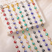 Roestvrijstalen evil eye armband - Dames emaille ketting - Zomer strandvoet sieraad 2024 - Bivakshop