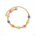 Roestvrijstalen evil eye armband - Dames emaille ketting - Zomer strandvoet sieraad 2024 - Bivakshop