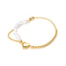 Roestvrijstalen evil eye armband - Dames emaille ketting - Zomer strandvoet sieraad 2024 - Bivakshop