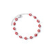 Roestvrijstalen evil eye armband - Dames emaille ketting - Zomer strandvoet sieraad 2024 - Bivakshop