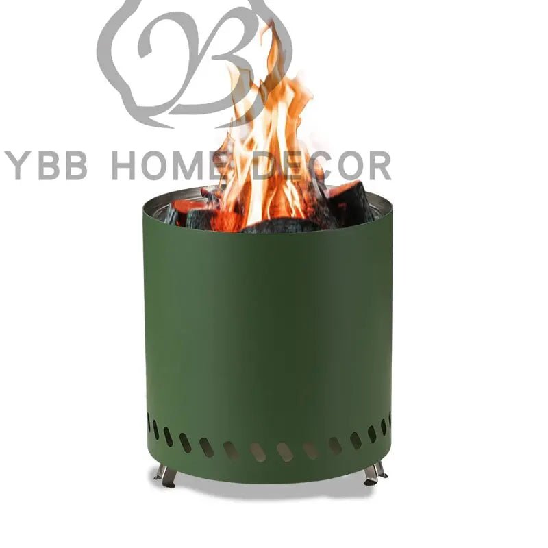Roestvrijstalen Mini Houtkachel – Draagbare Campingkachel – Outdoor bonfire furnace 22cm - Bivakshop
