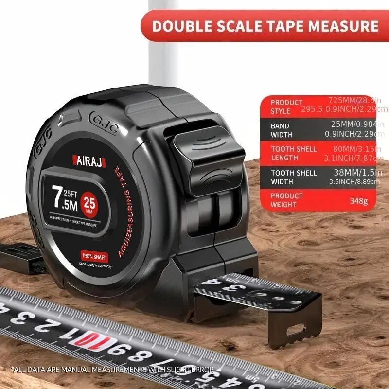 Rolmaat 3/5/7,5m – Waterdicht & Corrosiebestendig – Hoge precisie - Bivakshop