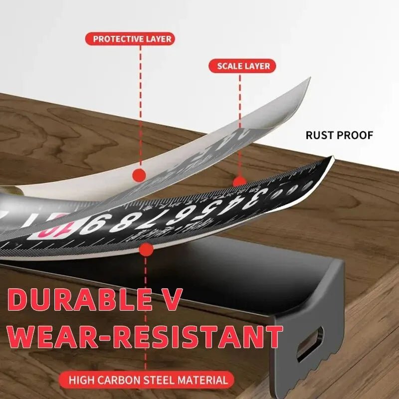 Rolmaat 3/5/7,5m – Waterdicht & Corrosiebestendig – Hoge precisie - Bivakshop