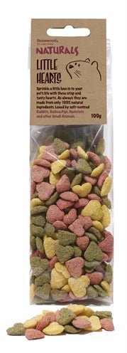 Rosewood - Naturals Little Hearts - Alfalfa & Rode Biet (100 gr) - Bivakshop