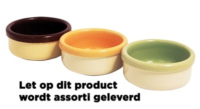 Rosewood - Options Voerbak Hamster - Twee - Kleur Assorti (9 cm) - Bivakshop