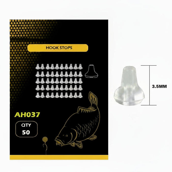 Rubber Hook Stops (50x) – Essential Rig Componenten - Bivakshop