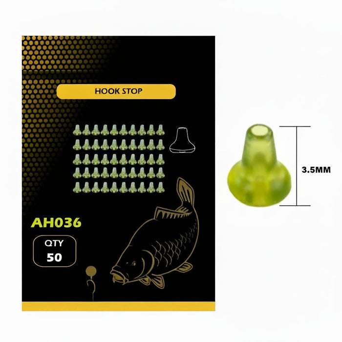 Rubber Hook Stops (50x) – Essential Rig Componenten - Bivakshop