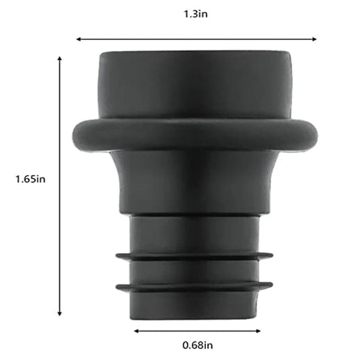 Rubberen Wijnstopper – Vacuümpomp Compatibel – Houdt Wijn Langer Vers - Bivakshop