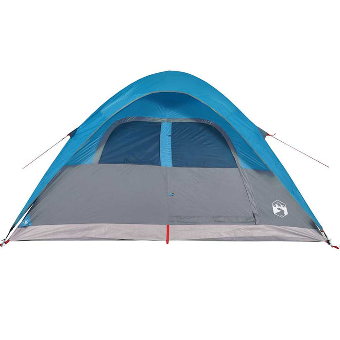 Ruime 6 - Persoons Koepeltent – Blauw – Waterdicht & Duurzaam voor Groepskamperen - Bivakshop