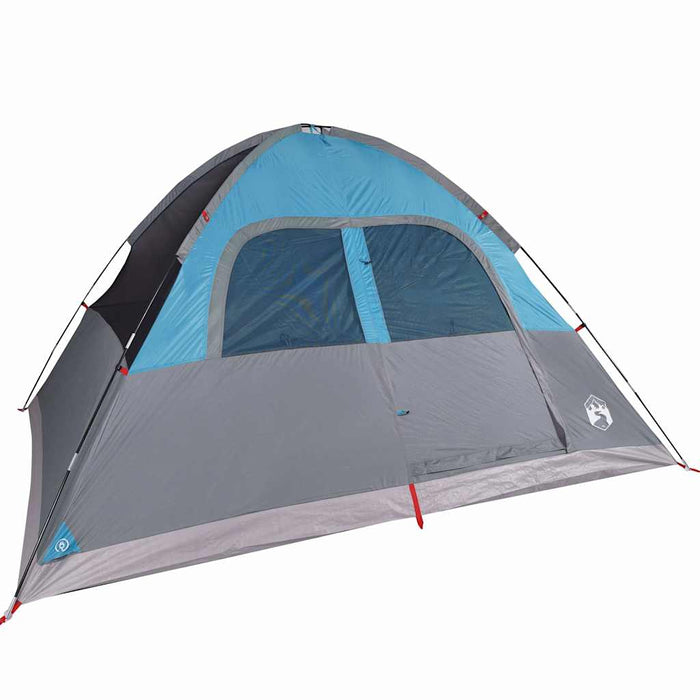 Ruime 6 - Persoons Koepeltent – Blauw – Waterdicht & Duurzaam voor Groepskamperen - Bivakshop