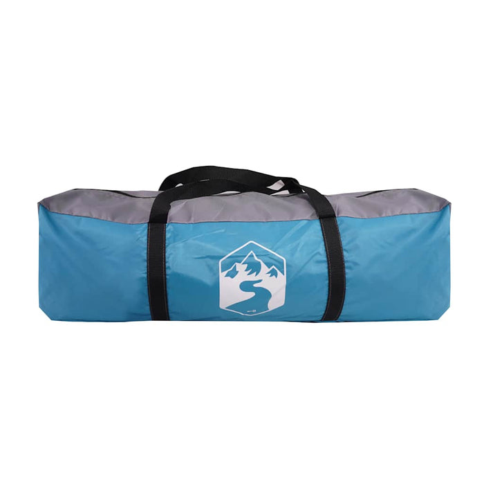 Ruime 6 - Persoons Koepeltent – Blauw – Waterdicht & Duurzaam voor Groepskamperen - Bivakshop