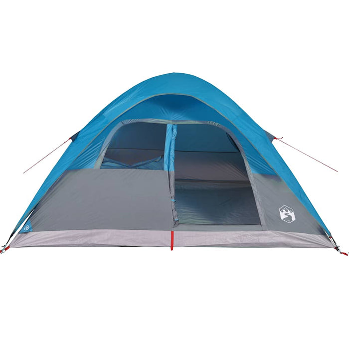 Ruime 6 - Persoons Koepeltent – Blauw – Waterdicht & Duurzaam voor Groepskamperen - Bivakshop
