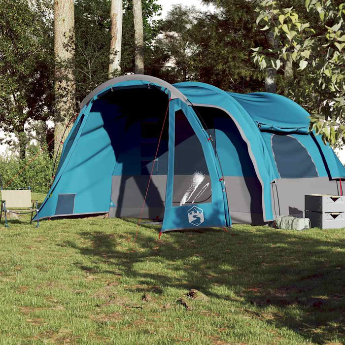 Ruime Gezinstent – Blauw – Waterdicht & Stabiel – 4, 6 of 8 Personen - Bivakshop