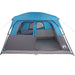 Ruime Gezinstent – Blauw – Waterdicht & Stabiel voor 4 - 6 Personen - Bivakshop