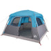 Ruime Gezinstent – Blauw – Waterdicht & Stabiel voor 4 - 6 Personen - Bivakshop